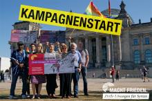 Foto: Xanthe Hall, IPPNW. Kampagnenstart in Berlin